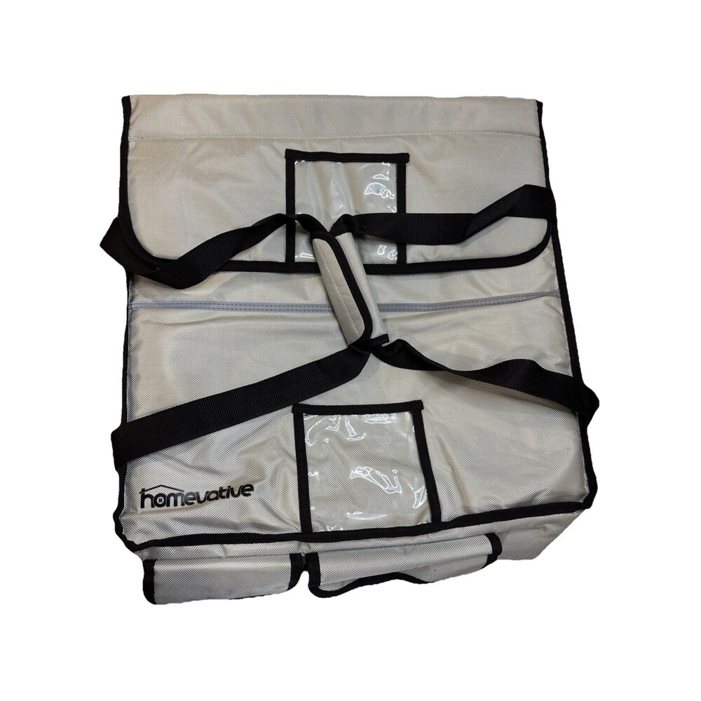 Homevative Electric Heated & Insulated Pizza & Food Delivery Bag Car Outlet
